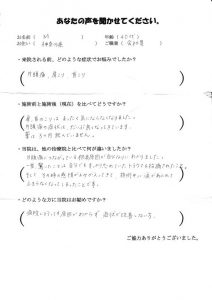 薬を3か月飲んでいません。　長年、原因不明の片頭痛に悩まされてきた方のお声